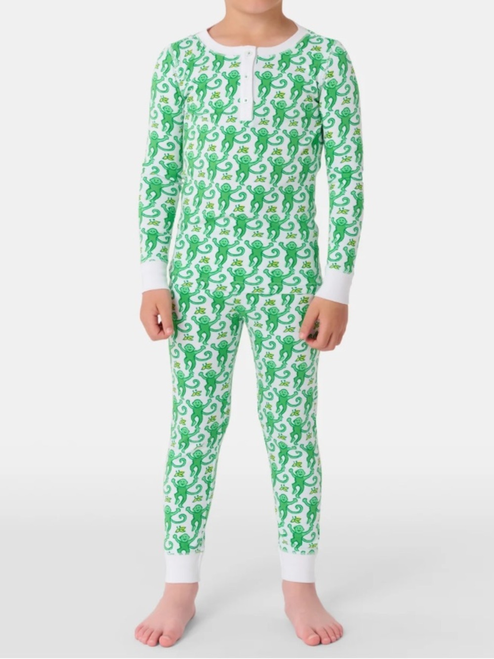 Roller Rabbit Green Monkey Pajamas set 24 months